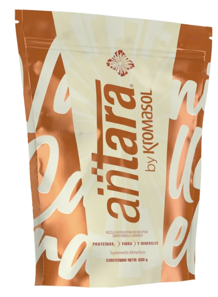 Antara by Kromasol, bolsa de 630 g sabor vainilla caramelo, proteína en polvo