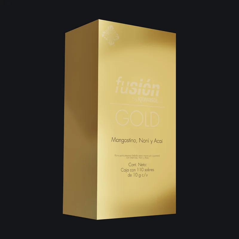 Fusión Gold by Kromasol, 110 sobres, antioxidantes en polvo