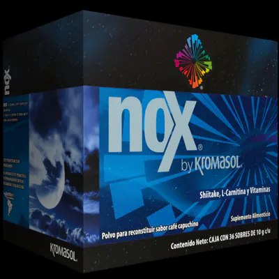 Nox de Kromasol, caja de 36 sobres sabor café capuchino