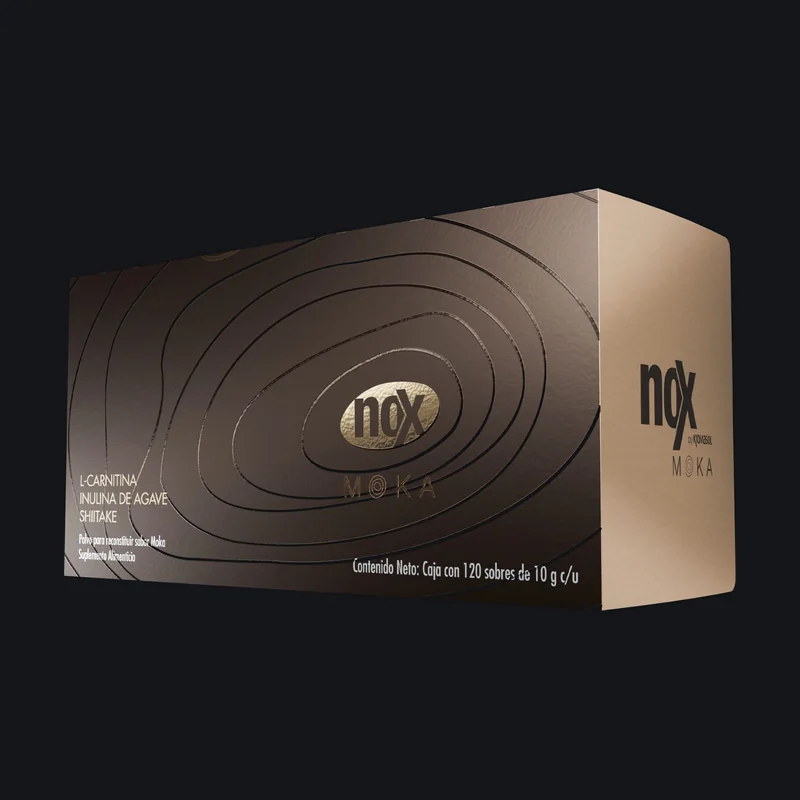 Nox Moka by Kromasol, 120 sobres, café soluble en sobres